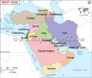 middle East में युद्ध जैसे हालात। 
