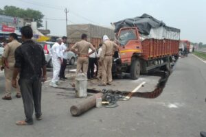 राष्ट्रीय राजमार्गों पर दुर्घटनाएँ। 