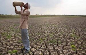 भारत में खेती की घटती उर्वरकता। 