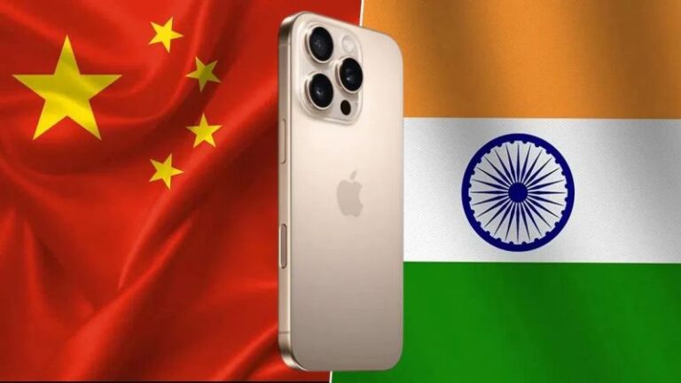 भारत स्मार्टफोन एक्सपोर्ट में चीन से आगे।