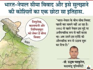 भारत और नेपाल में लिपुलेख विवाद 