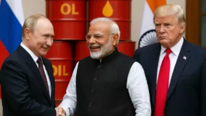 रूस ने भारत को तेल पर दी 5 % की छूट। 